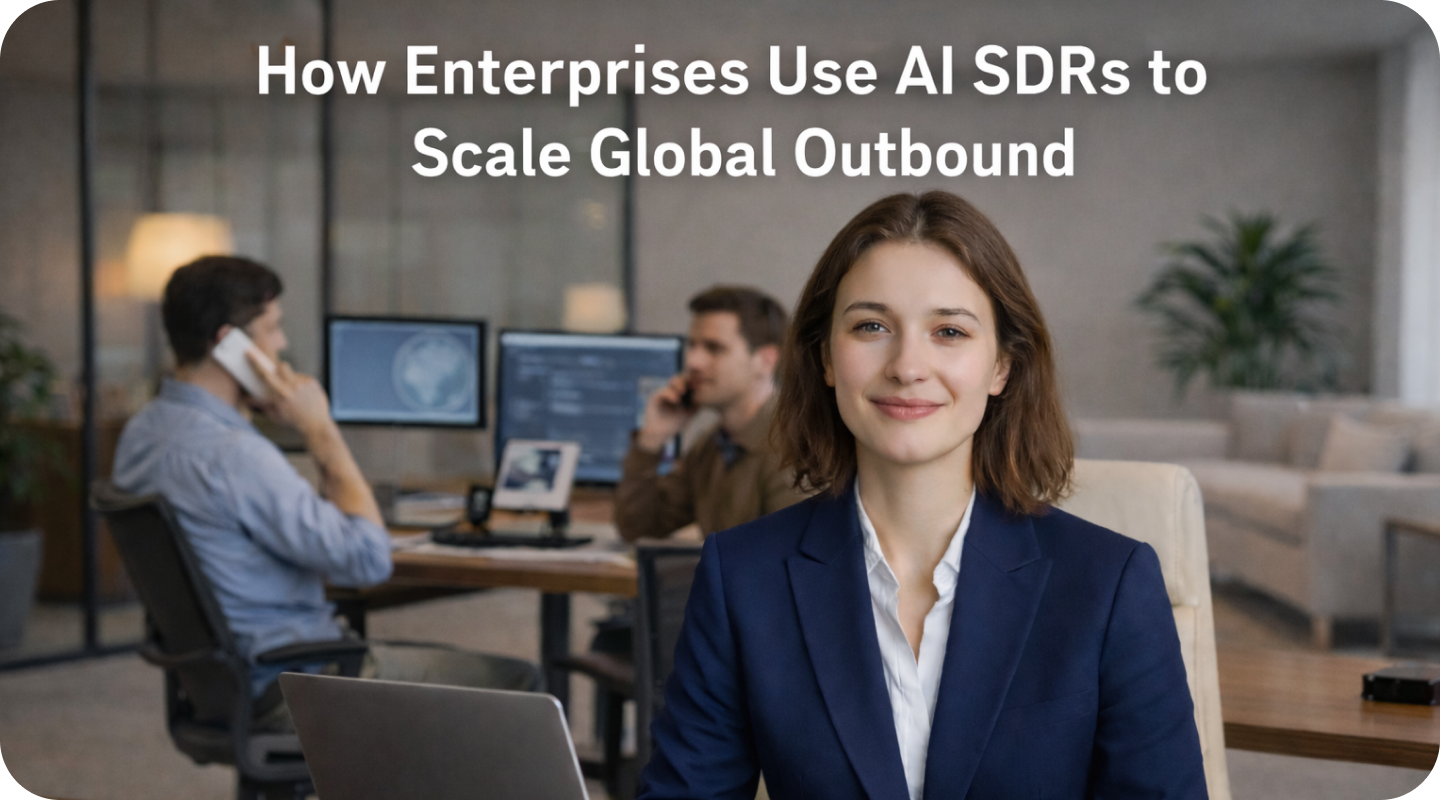 How Enterprises Use AI SDRs to Scale Global Outbound