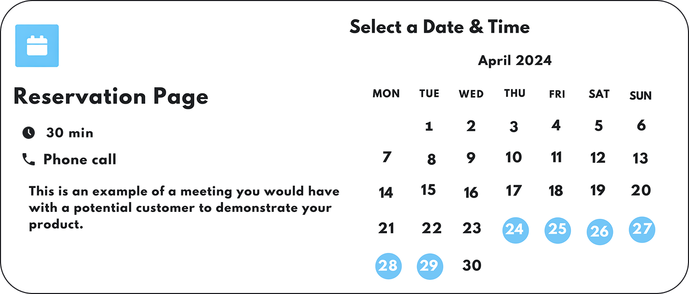 Meeting Booked Foreground