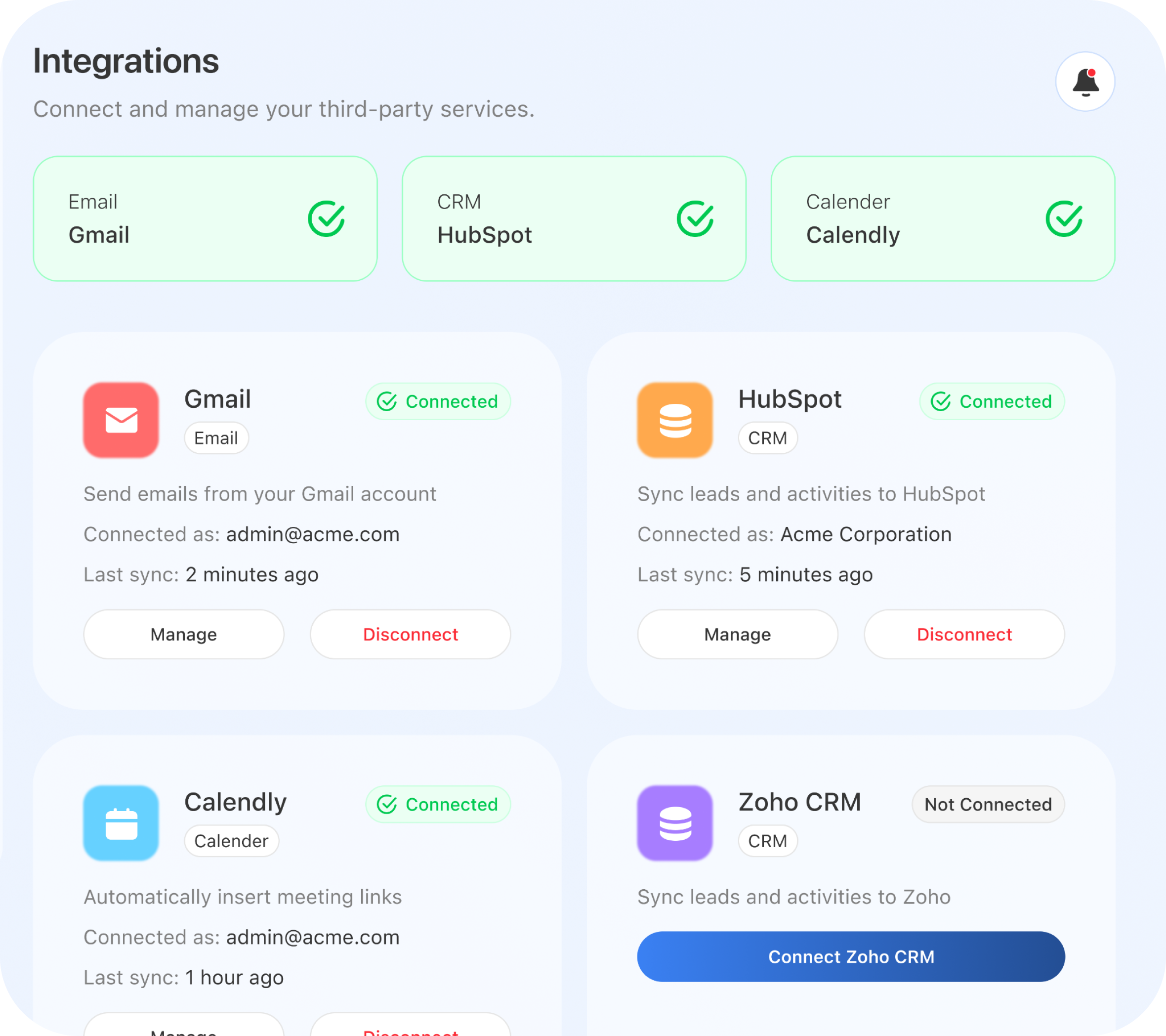 Connect and Configure AI